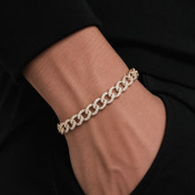 Load image into Gallery viewer, Big Daddy 8MM Iced Curb Cuban Gold Bracelet - Bracelet
