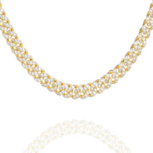 Load image into Gallery viewer, Big Daddy 8MM Iced Out Gold Cuban Link Chain - Chain
