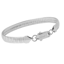 Load image into Gallery viewer, Big Daddy 8MM Omega Silver Steel Bracelet - Bracelet
