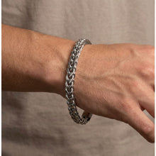 Load image into Gallery viewer, Big Daddy 8MM Silver Cuban Bracelet - Bracelet
