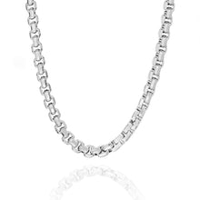 Load image into Gallery viewer, Big Daddy 8MM Silver Steel Franco Box Chain - Chain
