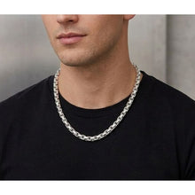 Load image into Gallery viewer, Big Daddy 8MM Silver Steel Franco Box Chain - Chain
