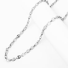 Load image into Gallery viewer, Big Daddy 8MM Silver Steel Mariner Link Chain - Chain
