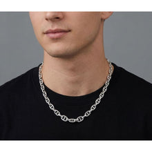 Load image into Gallery viewer, Big Daddy 8MM Silver Steel Mariner Link Chain - Chain
