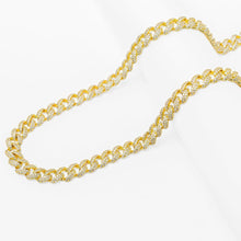 Load image into Gallery viewer, Big Daddy 9MM Diamond Curb Cuban Gold Chain - Chain
