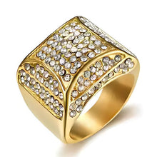 Load image into Gallery viewer, Big Daddy Bling Empire Gold Ring - Ring
