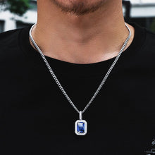 Load image into Gallery viewer, Big Daddy Blue Sapphire Pendant - Pendant
