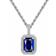 Load image into Gallery viewer, Big Daddy Blue Sapphire Pendant - Pendant

