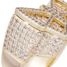Load image into Gallery viewer, Big Daddy Butterfly Iced Out Diamond Ring - Ring
