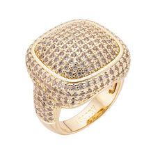 Load image into Gallery viewer, Big Daddy Clustered Iced Out Diamond Ring - Ring
