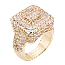 Load image into Gallery viewer, Big Daddy Conqueror Iced Out Baguette Diamond Ring - Ring

