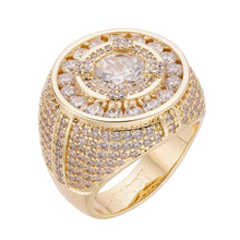 Load image into Gallery viewer, Big Daddy Crown Iced Out Diamond Ring - Ring
