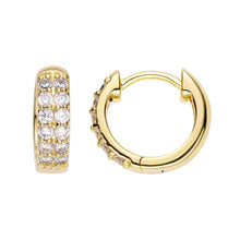 Load image into Gallery viewer, Big Daddy Diamond Loop Iced Out Earring - Earring
