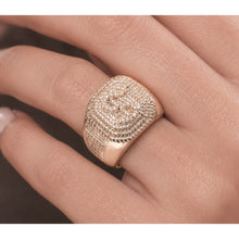 Load image into Gallery viewer, Big Daddy Dollar Sign Iced Out Ring - Ring
