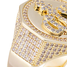 Load image into Gallery viewer, Big Daddy ’God’ ’Allah’ Iced Out Diamond Ring - Ring
