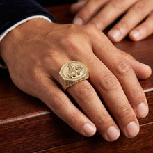 Load image into Gallery viewer, Big Daddy ’God’ ’Allah’ Iced Out Diamond Ring - Ring
