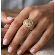 Load image into Gallery viewer, Big Daddy ’Gold Digger’ All Diamond Iced Out Ring - Ring
