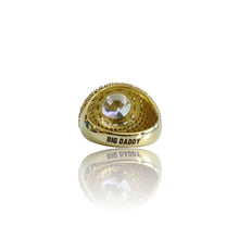 Load image into Gallery viewer, Big Daddy Iced Out Cluster Gold Ring - Ring
