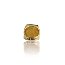 Load image into Gallery viewer, Big Daddy Iced Out Cross Gold Ring - Ring
