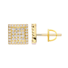 Load image into Gallery viewer, Big Daddy Iced Out Square Earring - Earring
