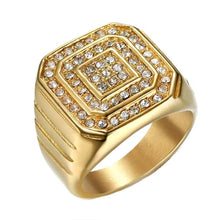 Load image into Gallery viewer, Big Daddy Imperial Iced Gold Ring - Ring
