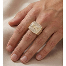 Load image into Gallery viewer, Big Daddy KING Iced Out Diamond Ring - Ring
