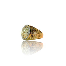Load image into Gallery viewer, Big Daddy Masonic Gold Ring - Ring
