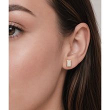 Load image into Gallery viewer, Big Daddy Pave Diamond Square Iced Out Earring - Earring
