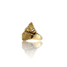Load image into Gallery viewer, Big Daddy Retro Tibetan Gold Ring - Ring
