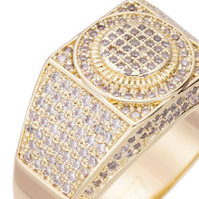 Load image into Gallery viewer, Big Daddy Sparkle Iced Out Diamond Ring - Ring
