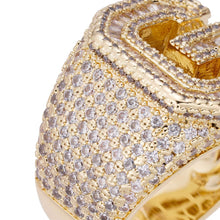 Load image into Gallery viewer, Big Daddy Top G Iced Out Baguette Diamond Ring - Ring
