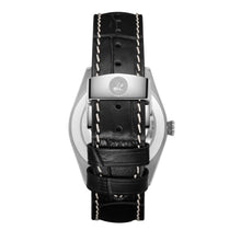 Load image into Gallery viewer, Beverly Hills Polo Club Black Leather Blue Steel Silver
