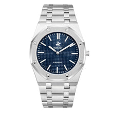 Load image into Gallery viewer, Beverly Hills Polo Club Slim Tech 5 Blue Dial Silver Watch
