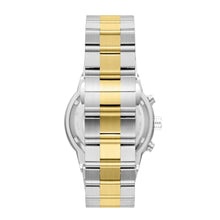 Load image into Gallery viewer, Beverly Hills Polo Club Dual Time Green Dial Two-Tone Watch
