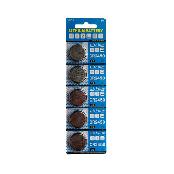 CR2450 Watch Batteries (5 Pack)
