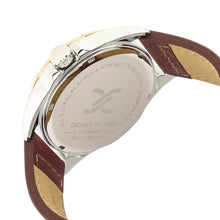 Load image into Gallery viewer, Daniel Klein Premium Date Window Grey Dial Brown Genuine
