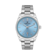 Load image into Gallery viewer, Daniel Klein Premium Date Window Blue Dial Silver Watch
