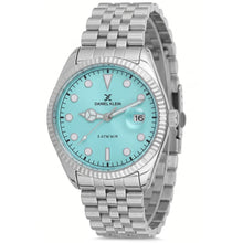 Load image into Gallery viewer, Daniel Klein Premium Date Window Blue Dial Silver Watch
