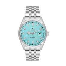 Load image into Gallery viewer, Daniel Klein Premium Date Window Blue Dial Silver Watch
