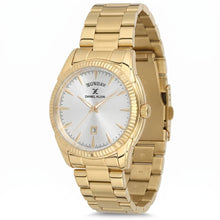Load image into Gallery viewer, Daniel Klein Classic Day-Date White Dial Gold Watch
