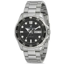 Load image into Gallery viewer, Daniel Klein Premium Day Date Window Black Dial Silver
