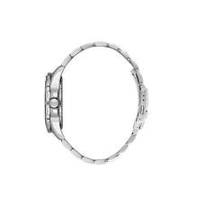 Load image into Gallery viewer, Daniel Klein Premium Day Date Window Black Dial Silver
