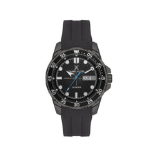 Load image into Gallery viewer, Daniel Klein Premium Day Date Black Dial and Silicone Watch
