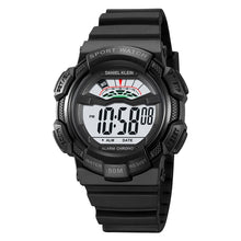 Load image into Gallery viewer, Daniel Klein Digital Sports Black Silicone Watch DK.2153-3
