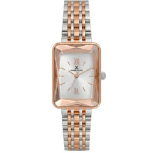Load image into Gallery viewer, Daniel Klein Classic Rectangular Rose Gold &amp; Silver Women’s
