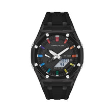 Load image into Gallery viewer, Daniel Klein Sport Digital All Black Silicone Strap Watch
