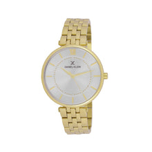 Load image into Gallery viewer, Daniel Klein Classic Silver Dial Gold Watch - DK.1.12997-3
