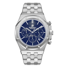 Load image into Gallery viewer, Beverly Hills Polo Club Dual Time Multifunction Blue Dial
