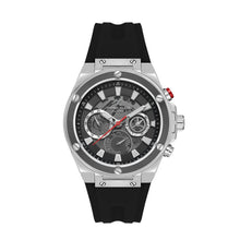 Load image into Gallery viewer, Daniel Klein Exclusive Grey Dial Black Silicone Strap
