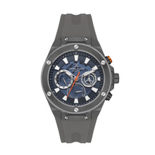 Load image into Gallery viewer, Daniel Klein Exclusive Blue Skeleton Dial Grey Silicone
